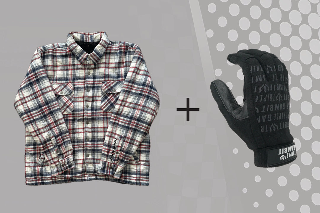 Exclusive Bundle | Whiskey Rebel Jacket + TG Strike Gloves